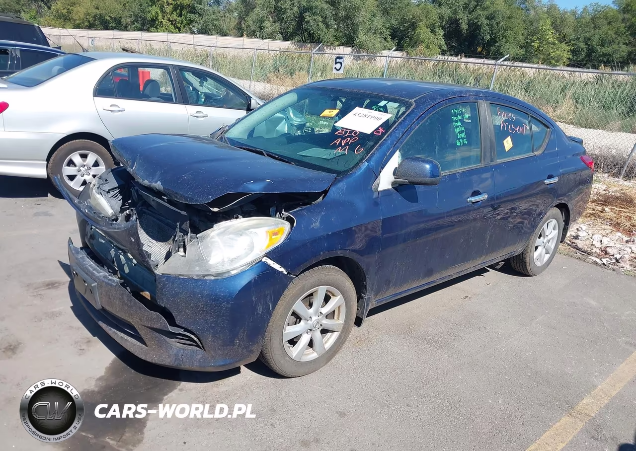 2014 Nissan Versa 1.6 Sv VIN:3N1CN7AP9EL864156 - 2