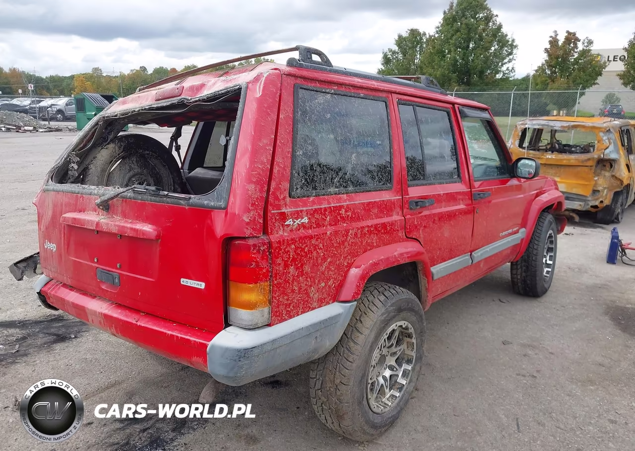 2001 Jeep Cherokee Sport VIN:1J4FF48S01L586313 - 4