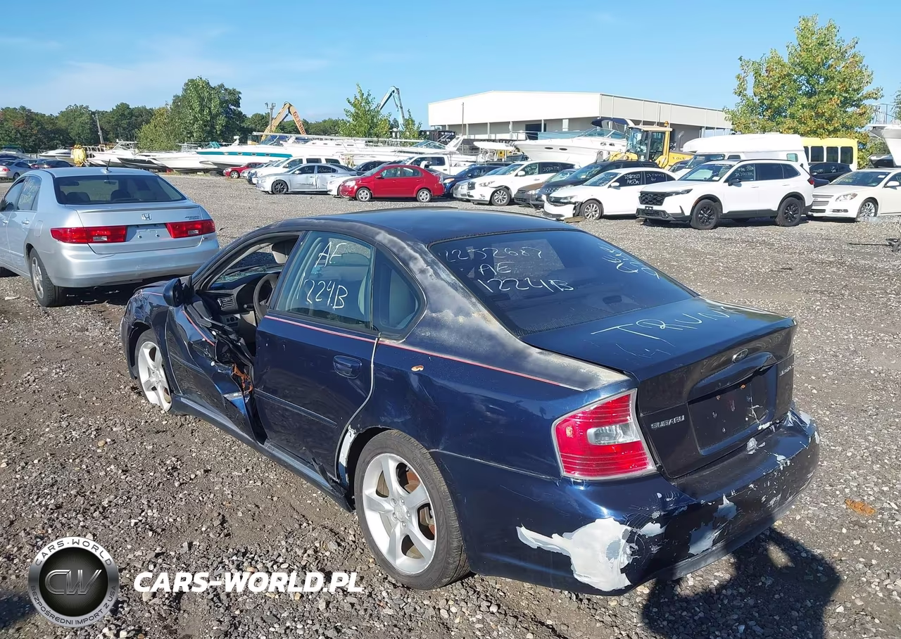 2006 Subaru Legacy 2.5I-2.5I Limited VIN:4S3BL626567209271 - 3