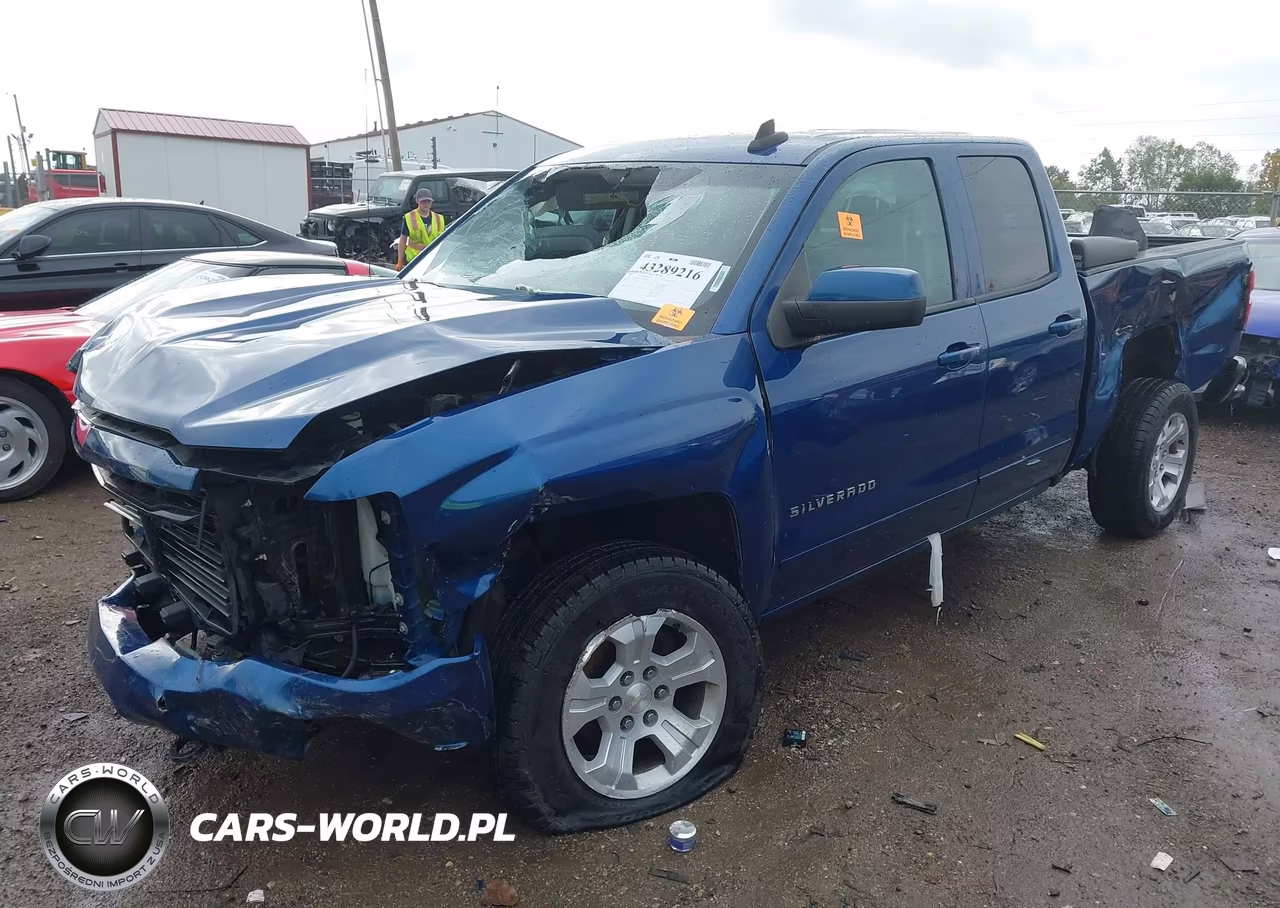 2017 Chevrolet Silverado 1500 2Lt VIN:1GCVKRECXHZ357829 - 2