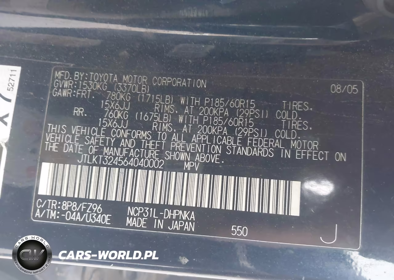 2006 Scion Xb VIN:JTLKT324564040002 - 9