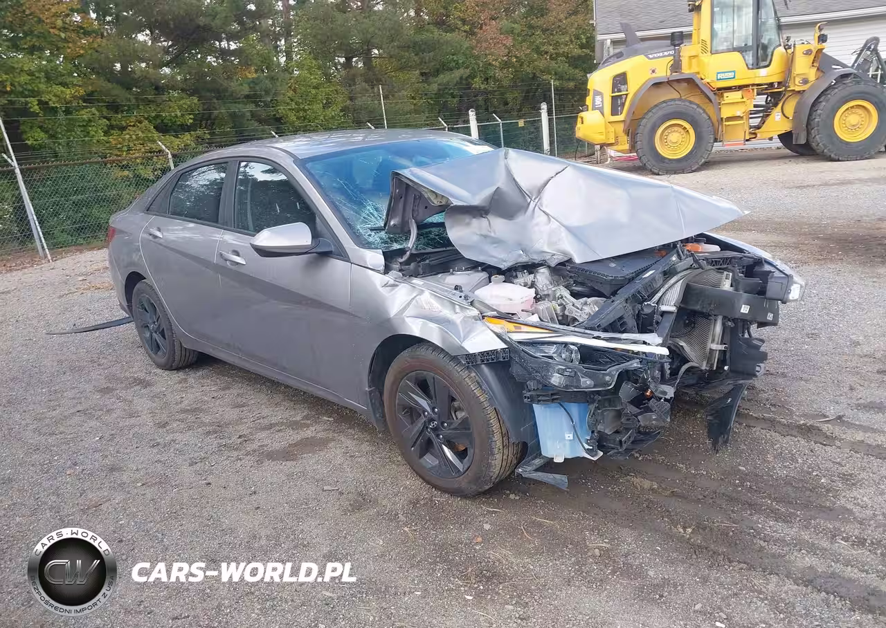 2023 Hyundai Elantra Hybrid Blue