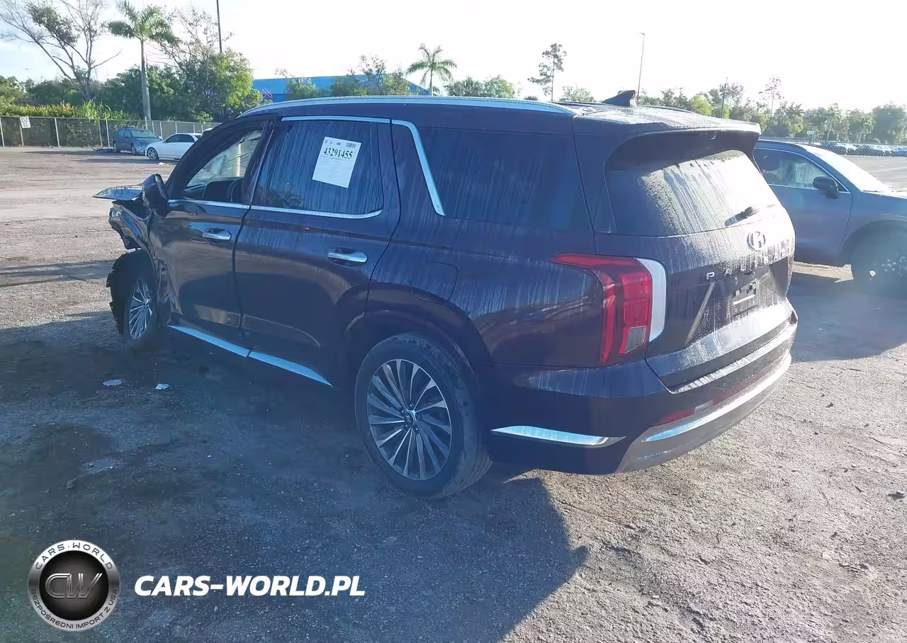2024 Hyundai Palisade Calligraphy VIN:KM8R74GE8RU707389 - 3