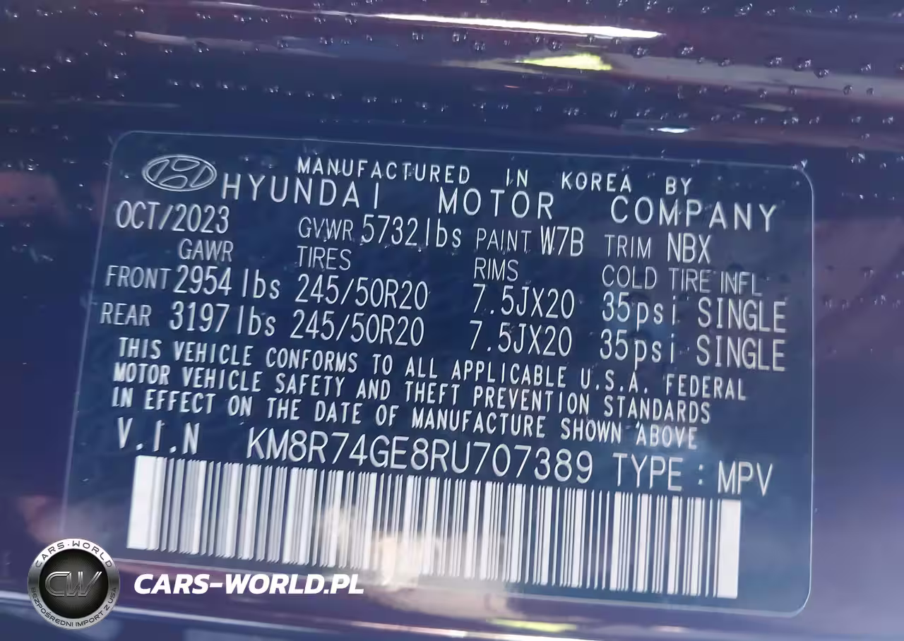 2024 Hyundai Palisade Calligraphy VIN:KM8R74GE8RU707389 - 9