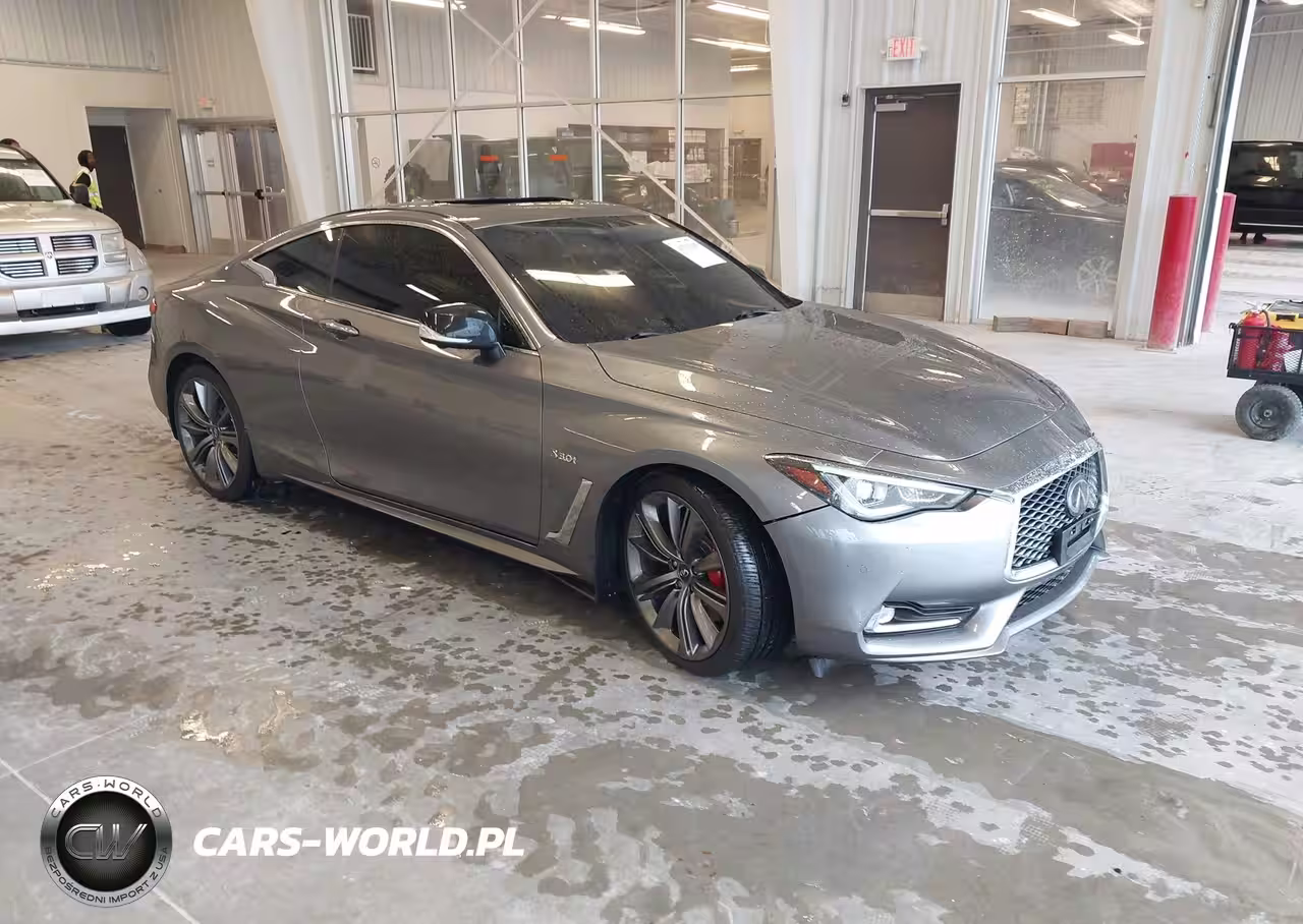 2019 Infiniti Q60 3.0T Red Sport 400