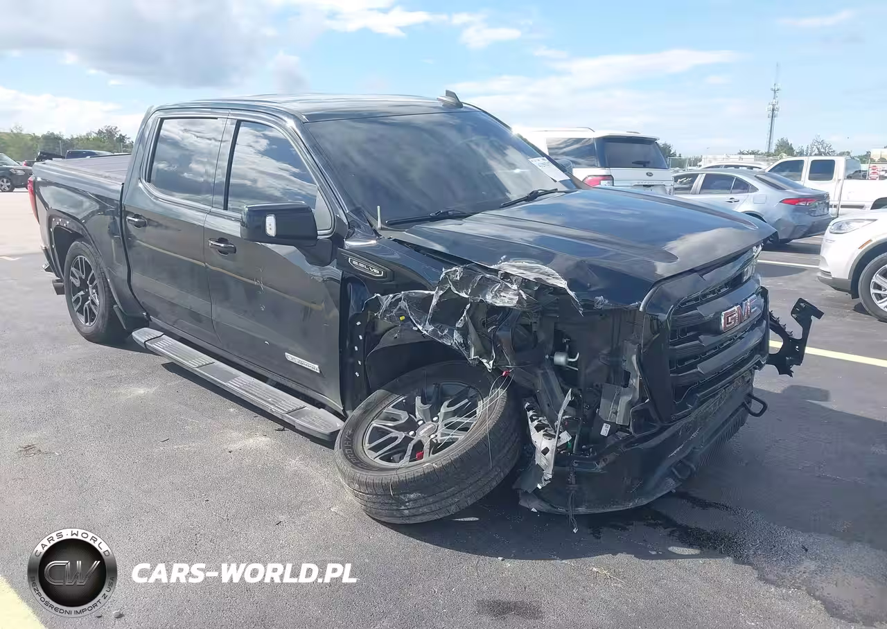 2021 GMC Sierra 1500 2Wd Short Box Elevation
