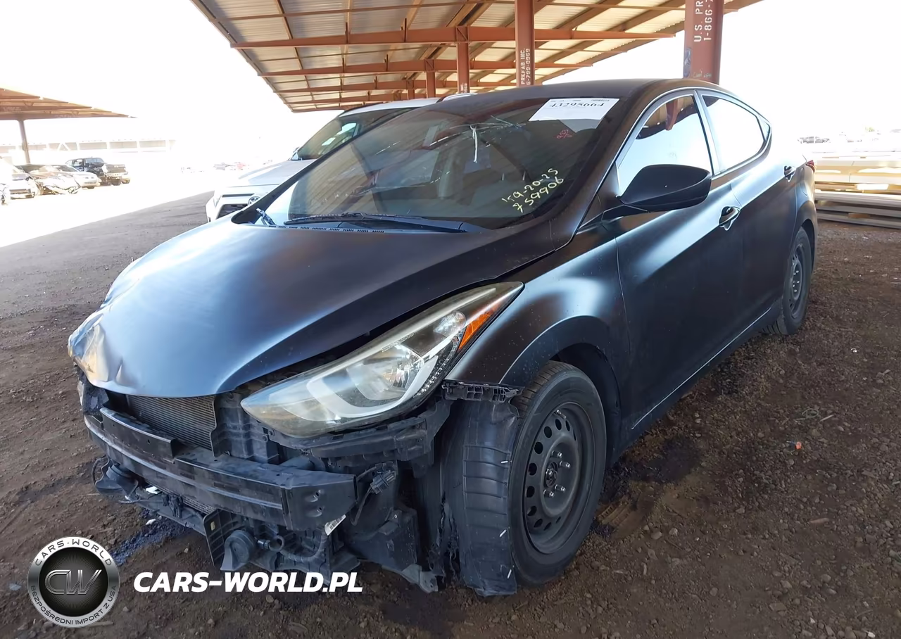 2016 Hyundai Elantra Se VIN:5NPDH4AE4GH759906 - 2