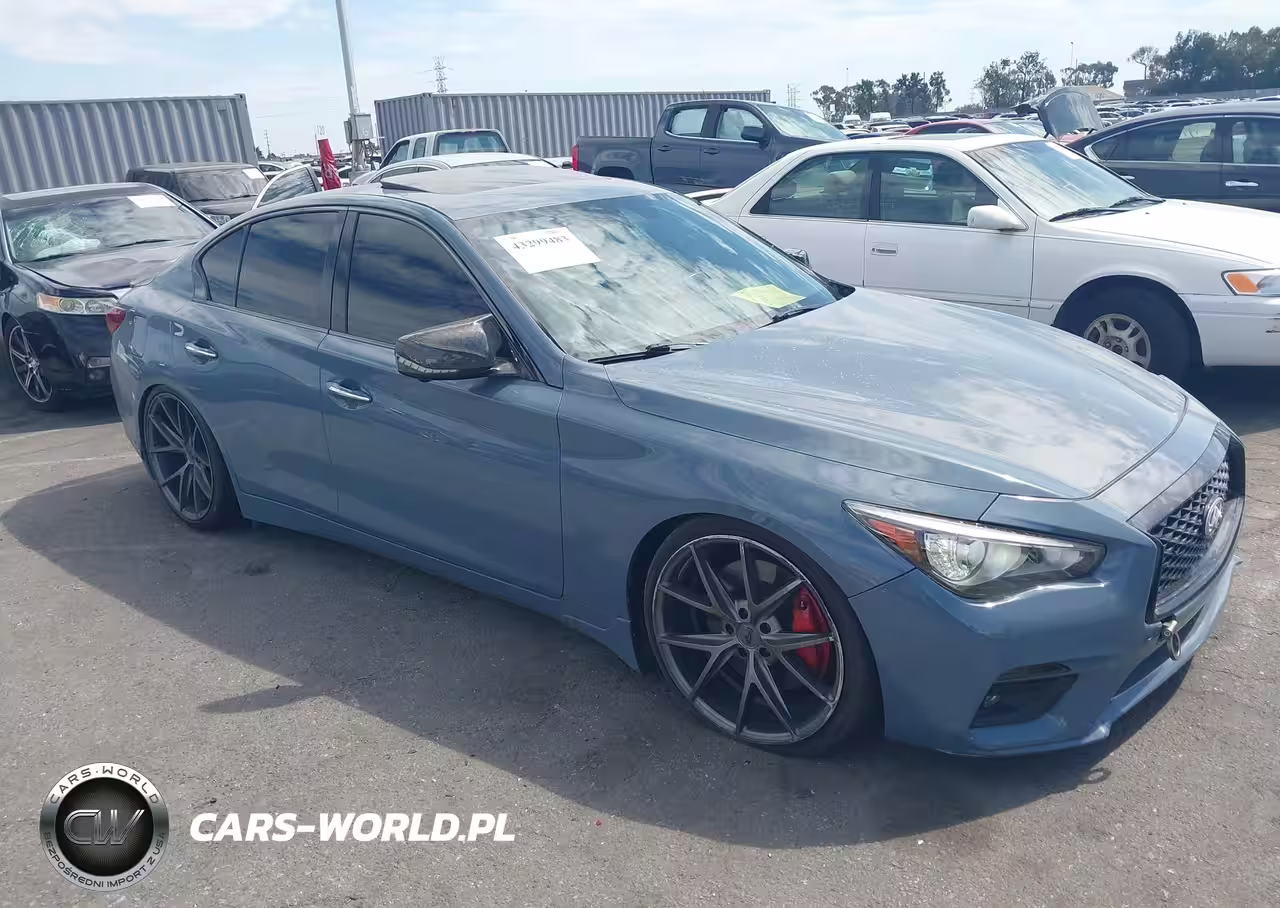 2021 Infiniti Q50 Red Sport 400