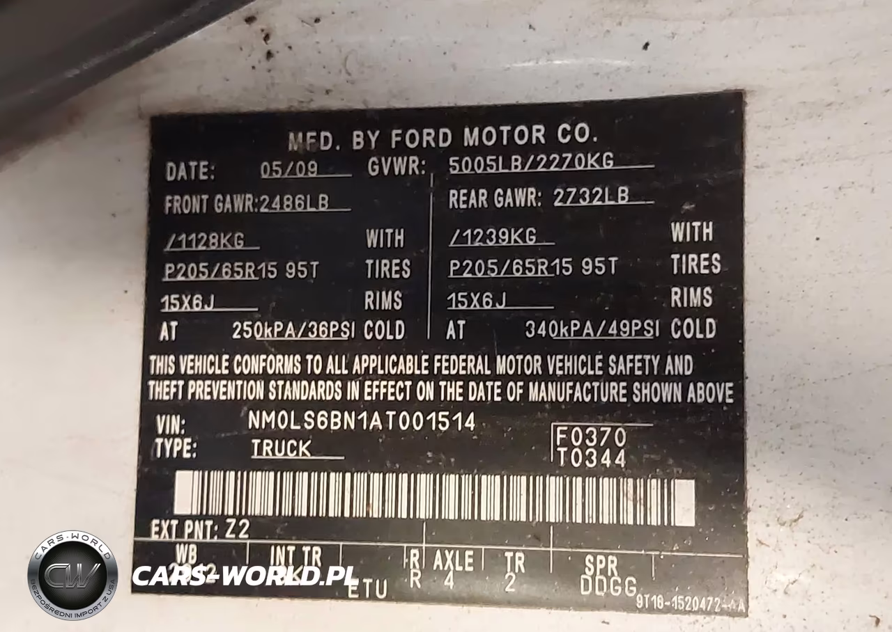 2010 Ford Transit Connect Xlt VIN:NM0LS6BN1AT001514 - 9