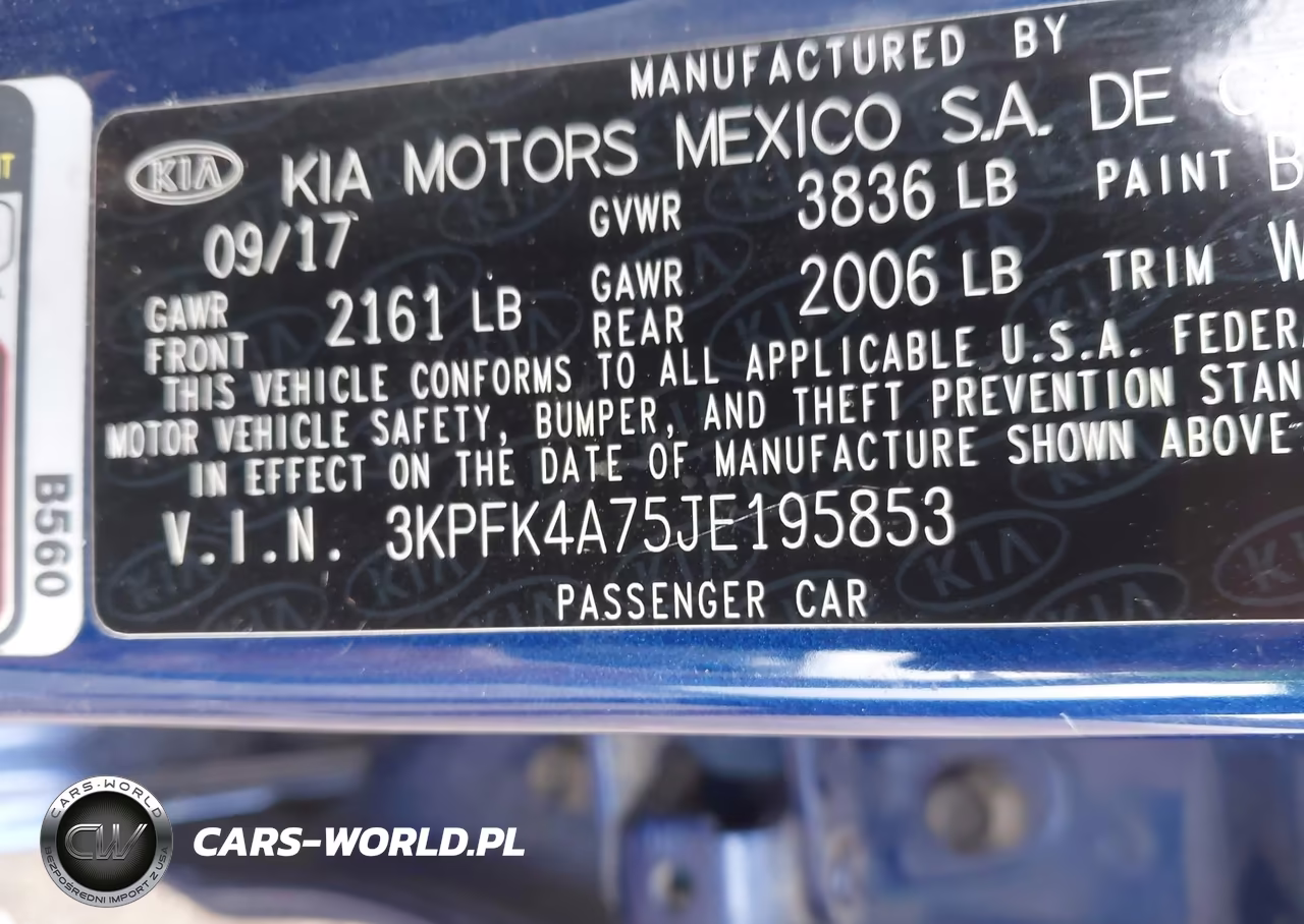 2018 Kia Forte Lx VIN:3KPFK4A75JE195853 - 9