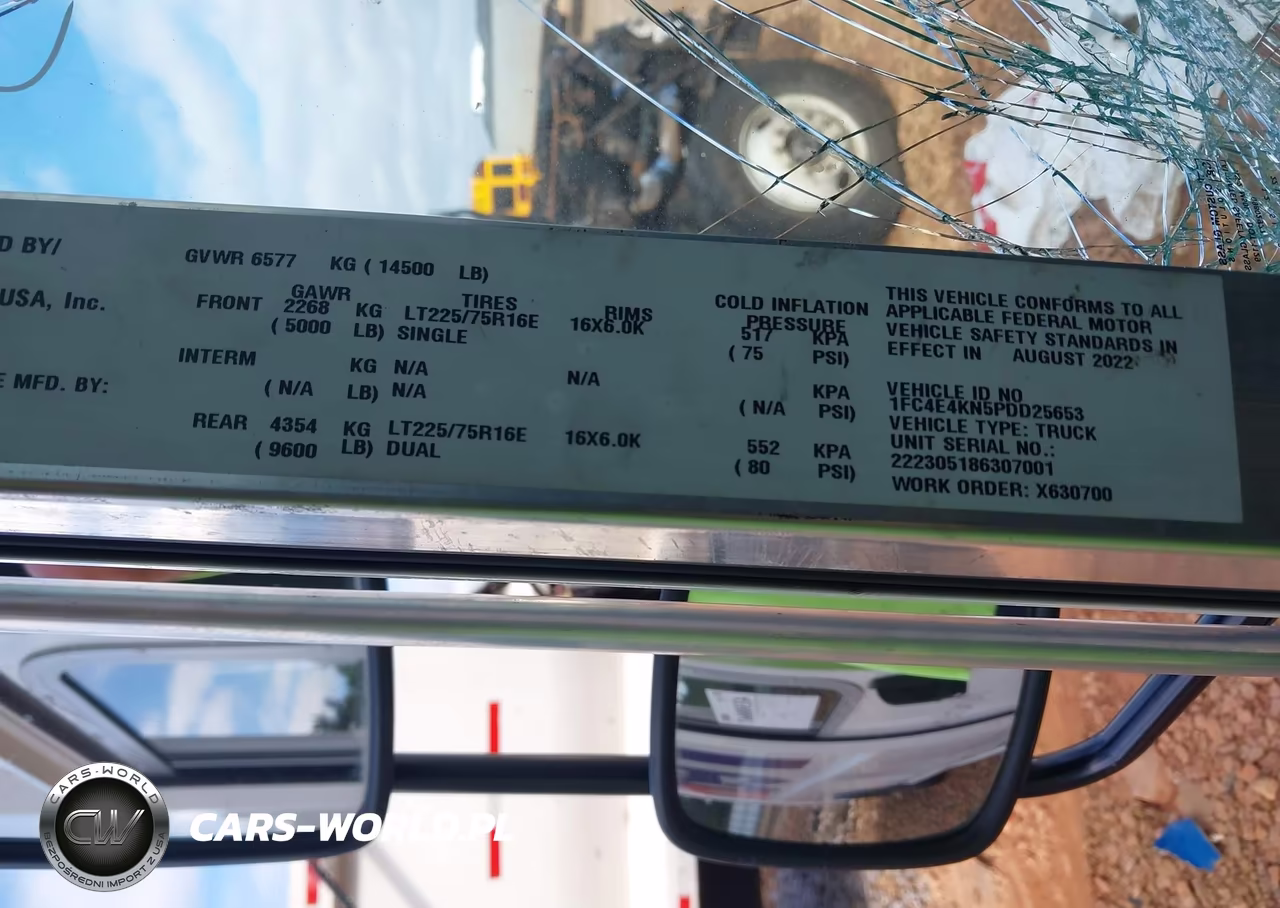 2023 Ford E-450 Stripped VIN:1FC4E4KN5PDD25653 - 8
