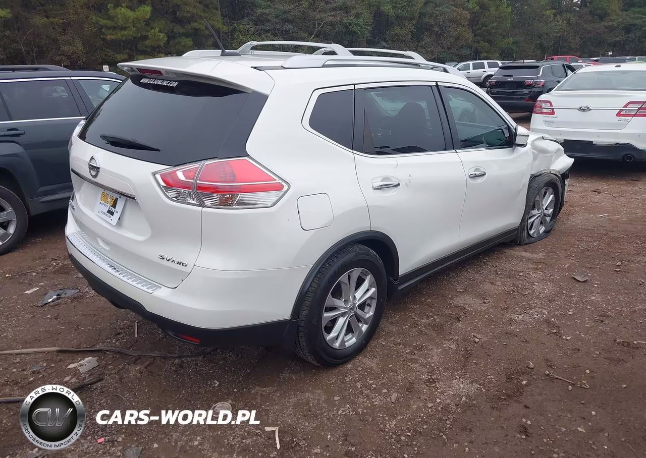 2016 Nissan Rogue Sv VIN:KNMAT2MV2GP664878 - 4