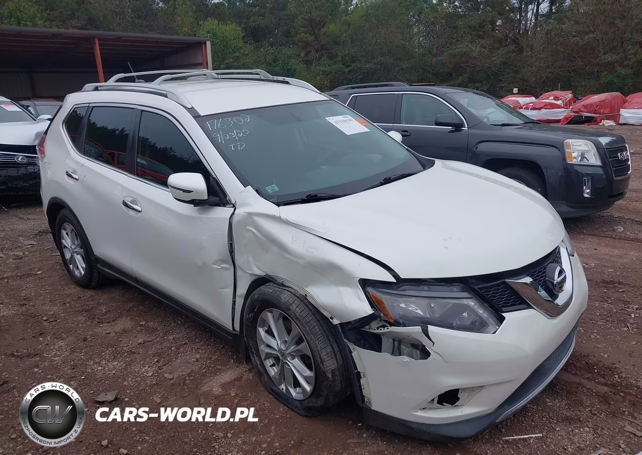 2016 Nissan Rogue Sv VIN:KNMAT2MV2GP664878 - 6