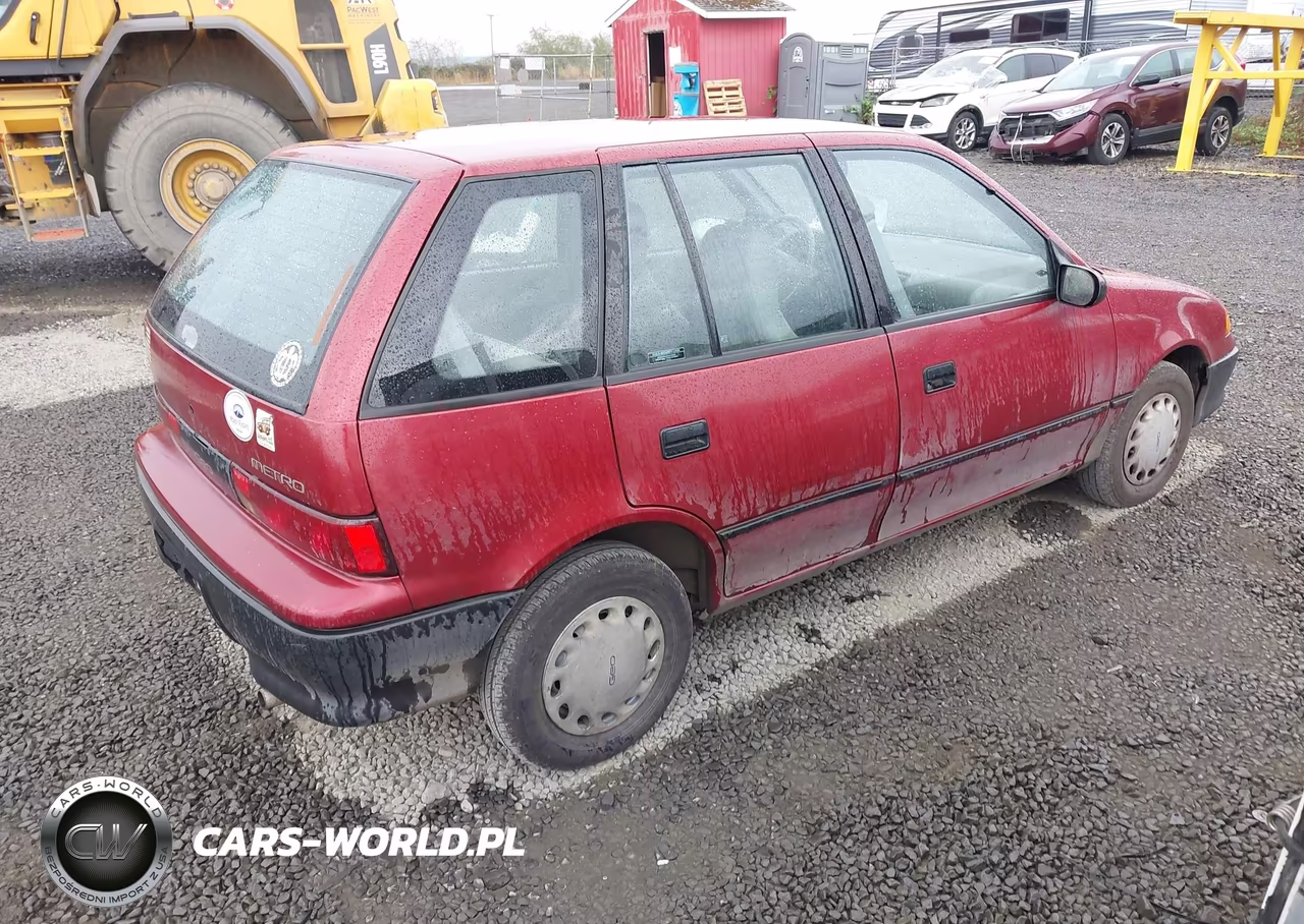 1994 Geo Metro VIN:2C1MR6461R6710065 - 4