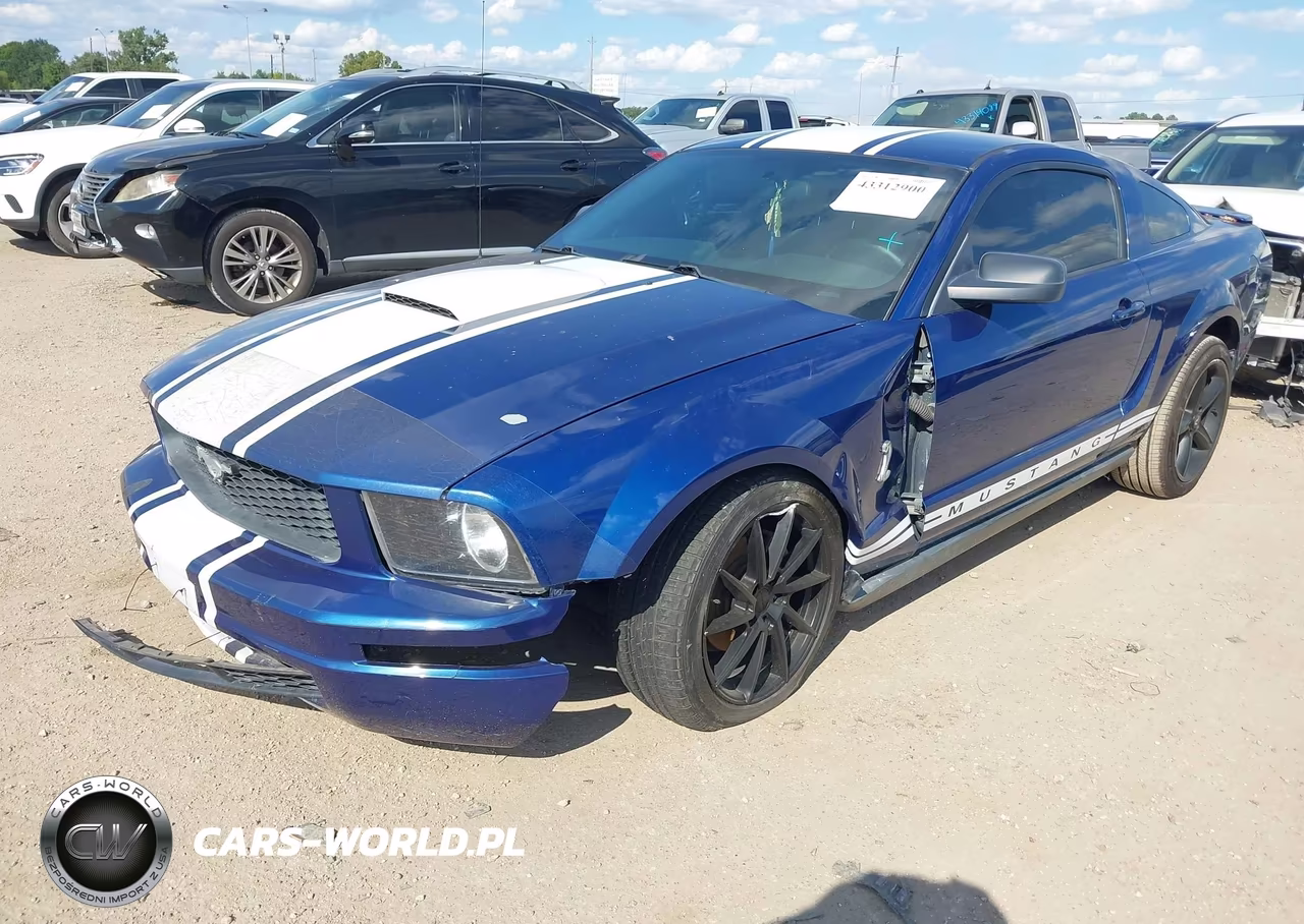 2008 Ford Mustang V6 Deluxe-V6 Premium VIN:1ZVHT80N485198999 - 2