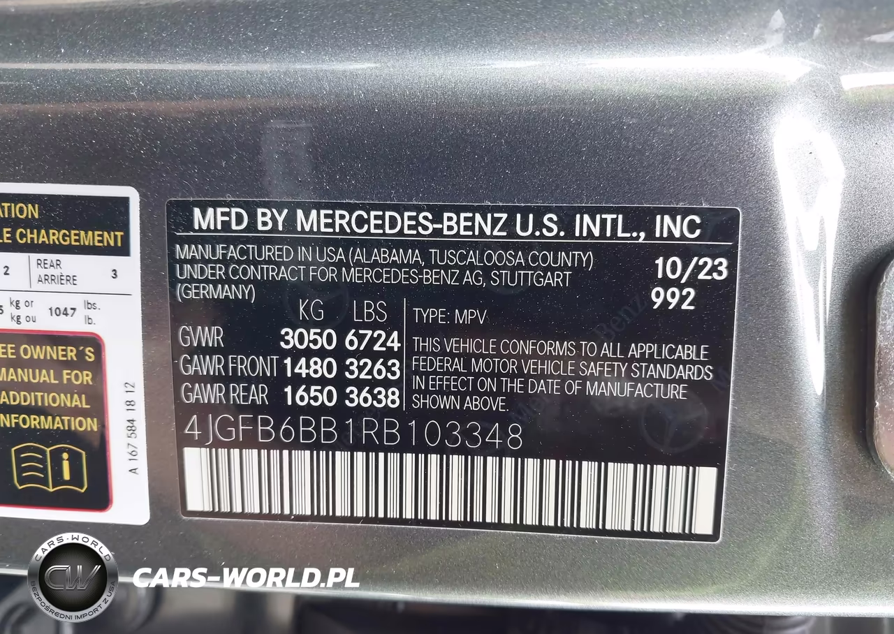 2024 Mercedes-Benz Amg Gle 53 4Matic+ VIN:4JGFB6BB1RB103348 - 9