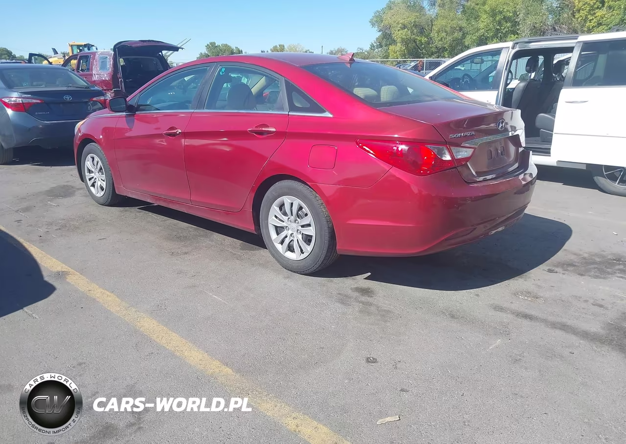 2013 Hyundai Sonata Gls VIN:5NPEB4AC8DH545775 - 3