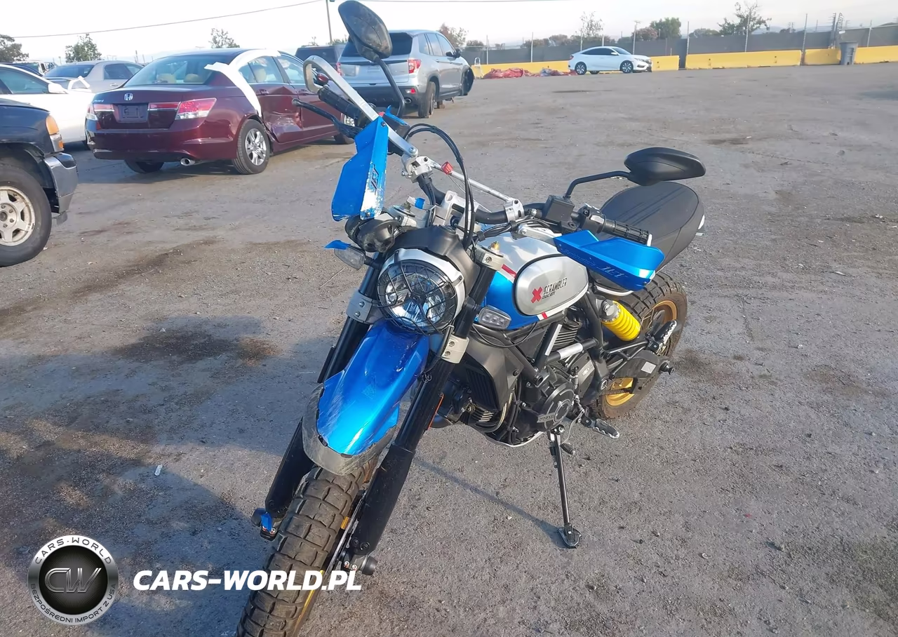 2022 Ducati Scrambler Desert Sled VIN:ML0KAFPM8NT002277 - 2