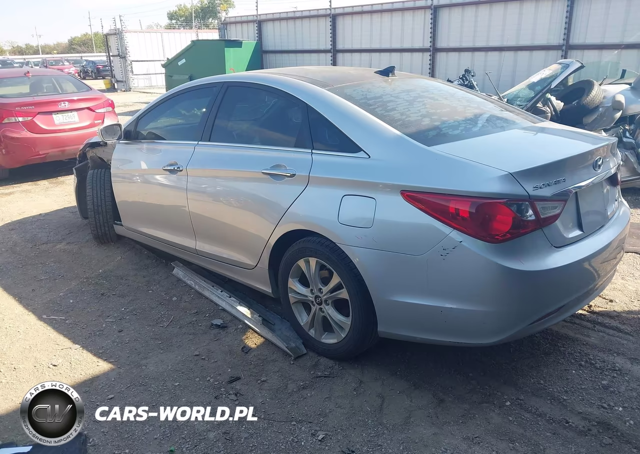 2012 Hyundai Sonata Limited VIN:5NPEC4AC2CH367339 - 3