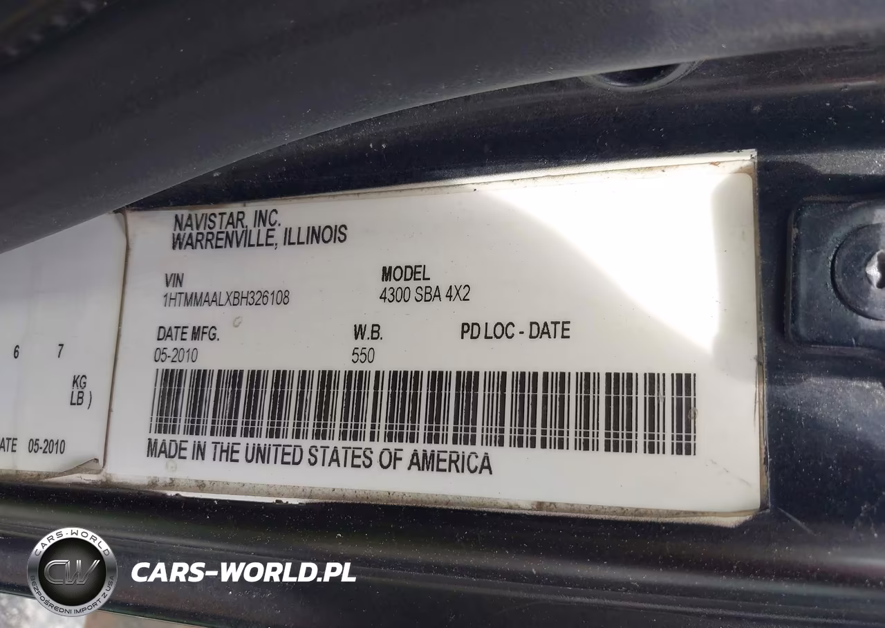 2011 International 4000 4300 VIN:1HTMMAALXBH326108 - 8
