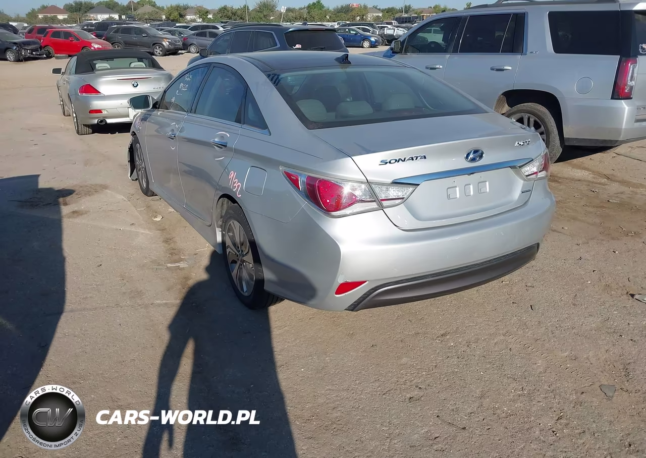 2015 Hyundai Sonata Hybrid Limited VIN:KMHEC4A47FA132211 - 3