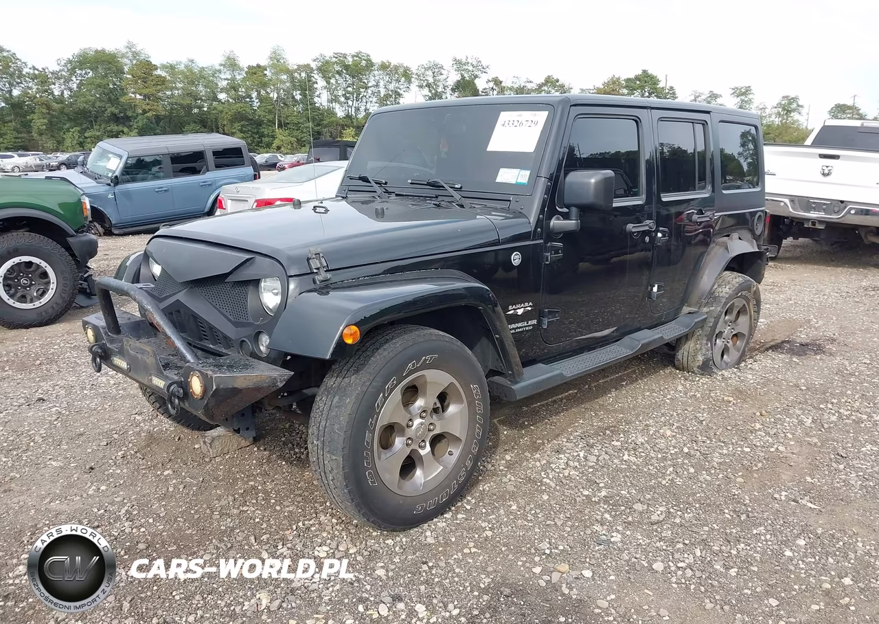 2016 Jeep Wrangler Unlimited Sahara VIN:1C4BJWEG9GL136764 - 2