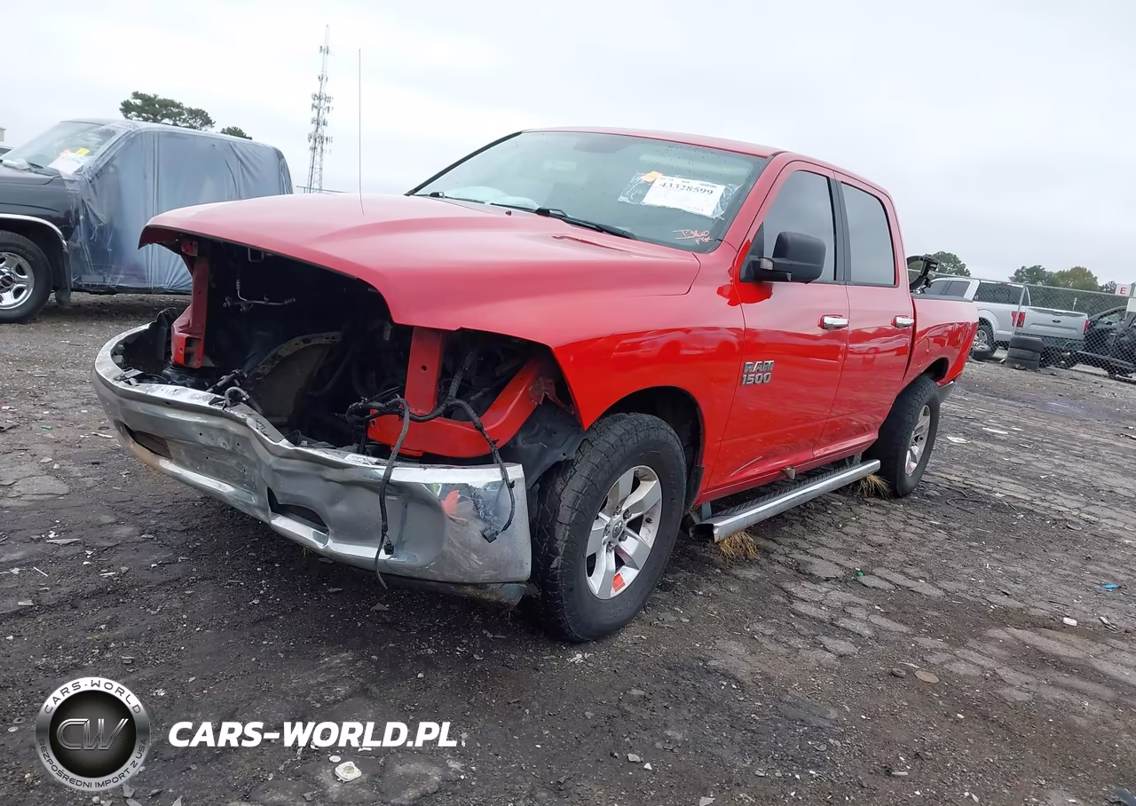 2017 Ram 1500 Slt 4X2 5'7 Box VIN:1C6RR6LG8HS561210 - 2
