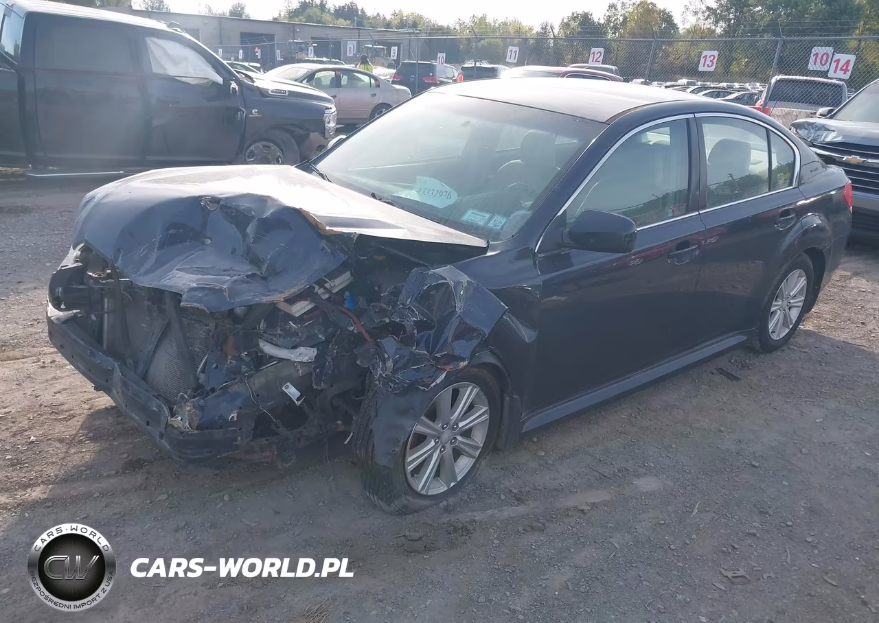2012 Subaru Legacy 2.5I VIN:4S3BMBA68C3030331 - 2