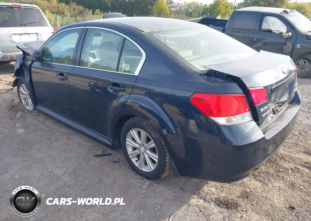 2012 Subaru Legacy 2.5I VIN:4S3BMBA68C3030331 - 3