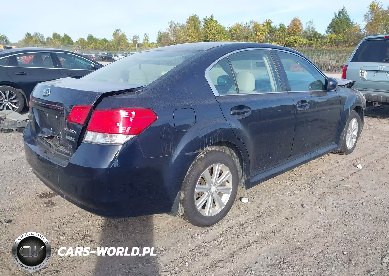 2012 Subaru Legacy 2.5I VIN:4S3BMBA68C3030331 - 4
