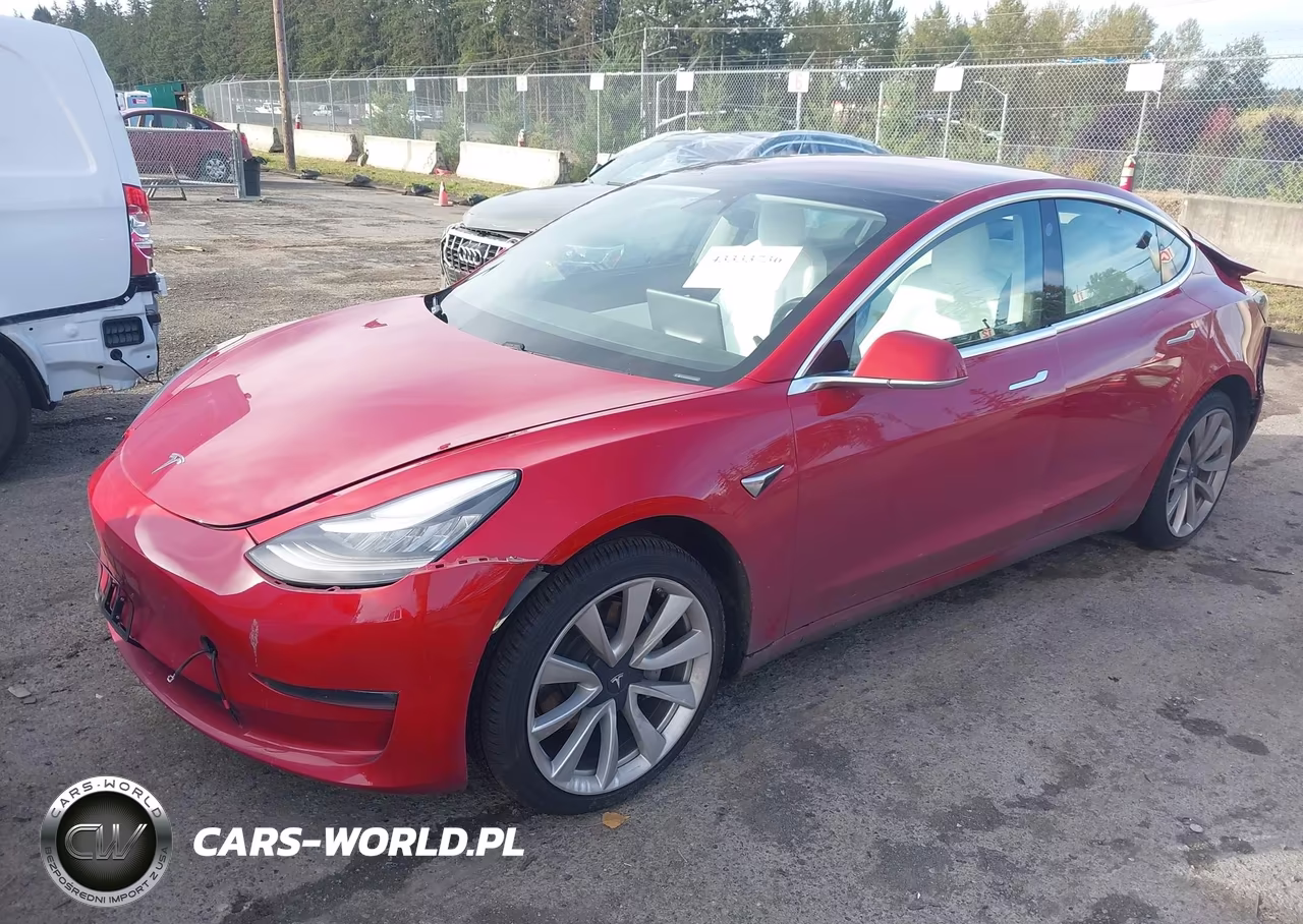 2019 Tesla Model 3 Long Range-Mid Range-Standard Range-Standard Range Plus VIN:5YJ3E1EA3KF302408 - 2
