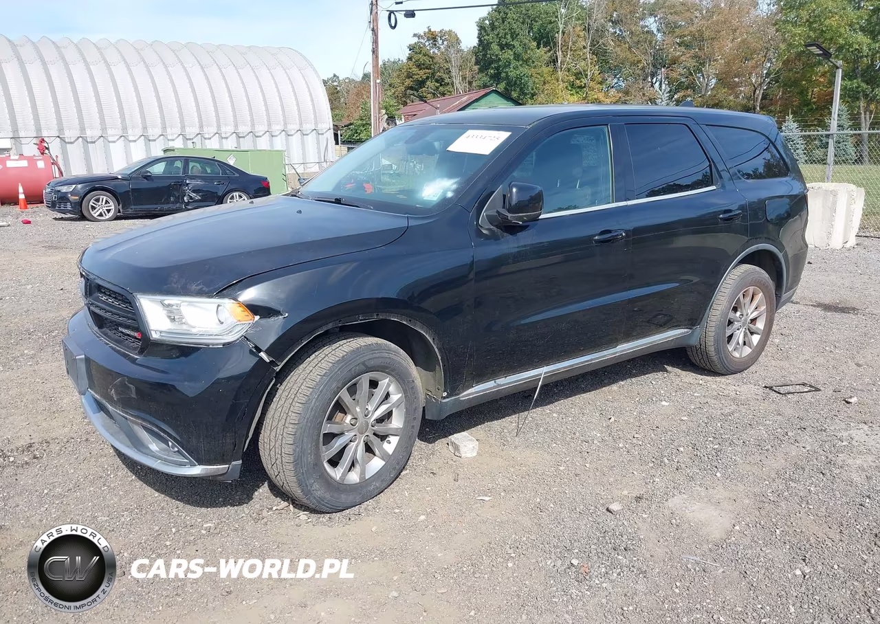 2016 Dodge Durango Special Service VIN:1C4RDJFG0GC449614 - 2