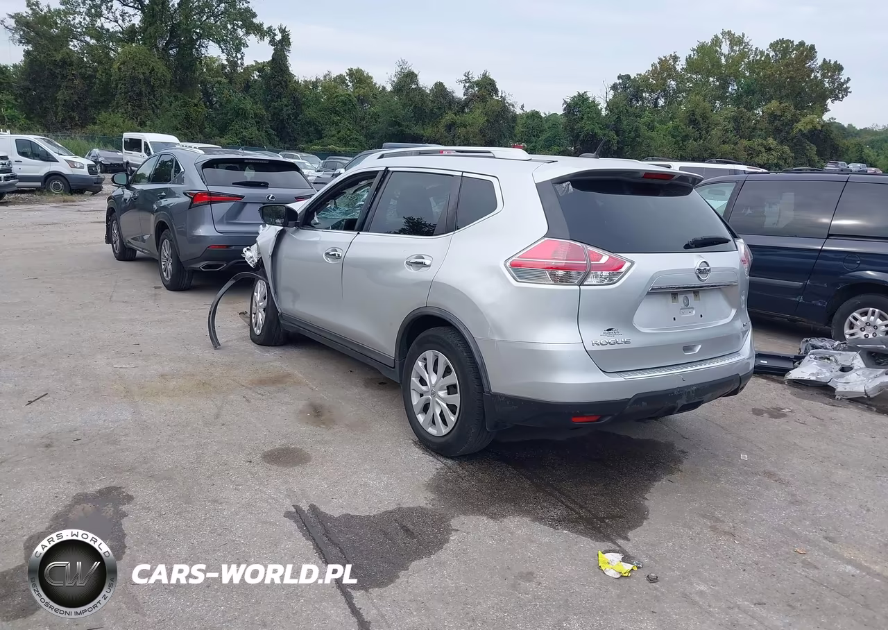2016 Nissan Rogue S VIN:KNMAT2MV8GP707684 - 3