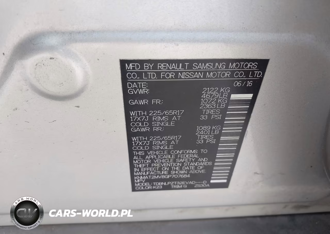 2016 Nissan Rogue S VIN:KNMAT2MV8GP707684 - 9