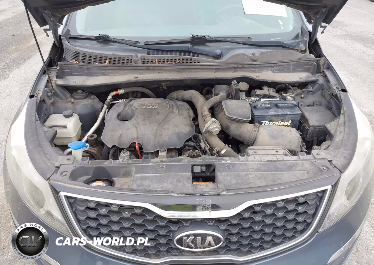 2012 Kia Sportage Sx VIN:KNDPC3A61C7278122 - 10