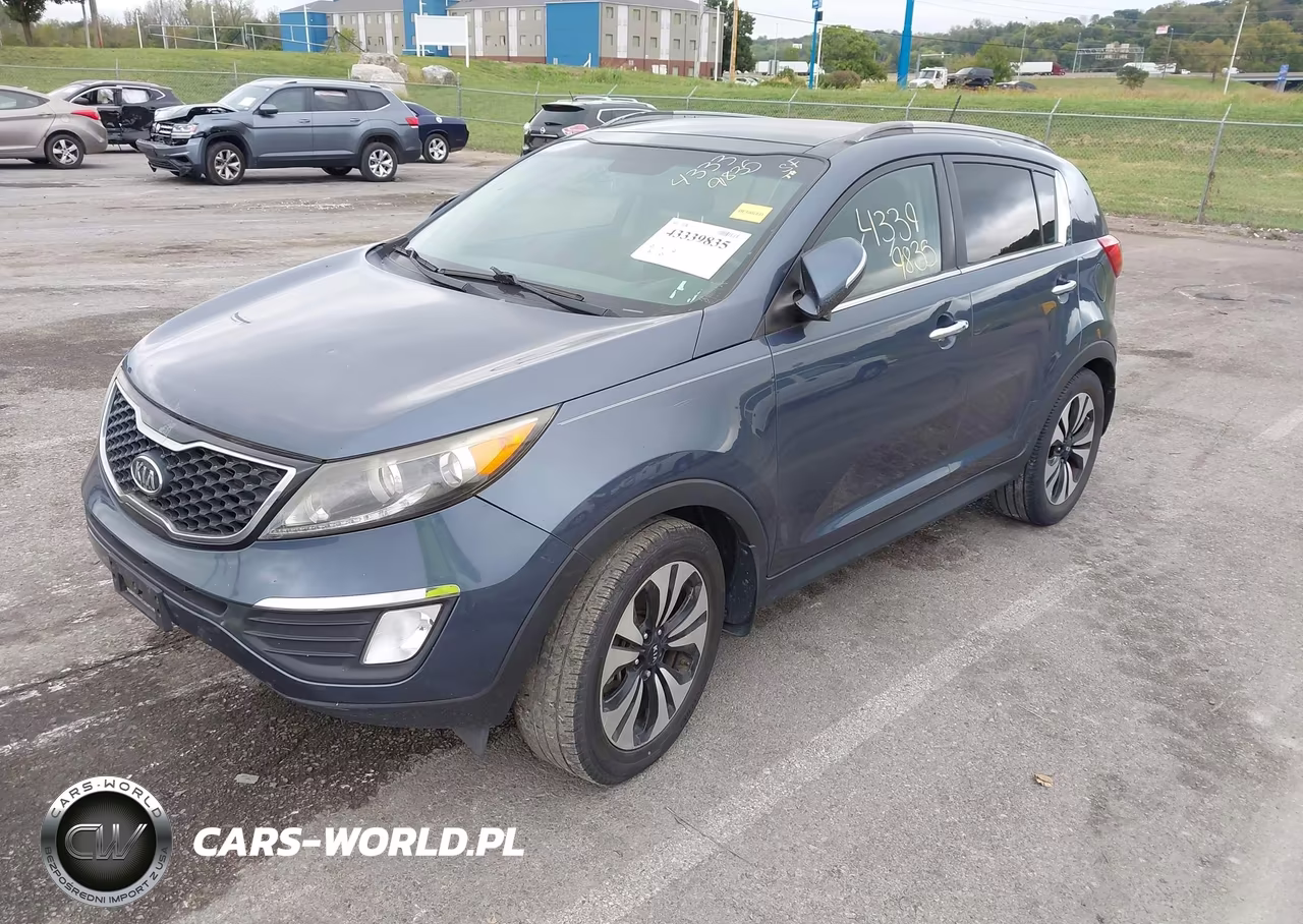 2012 Kia Sportage Sx VIN:KNDPC3A61C7278122 - 2