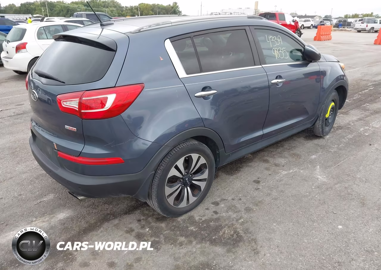 2012 Kia Sportage Sx VIN:KNDPC3A61C7278122 - 4