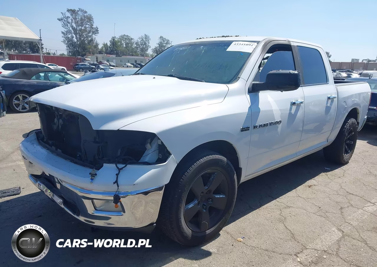 2012 Ram 1500 Slt VIN:1C6RD6LT5CS123409 - 2