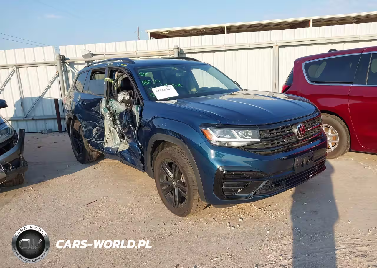 2023 Volkswagen Atlas 3.6L V6 Sel R-Line Black