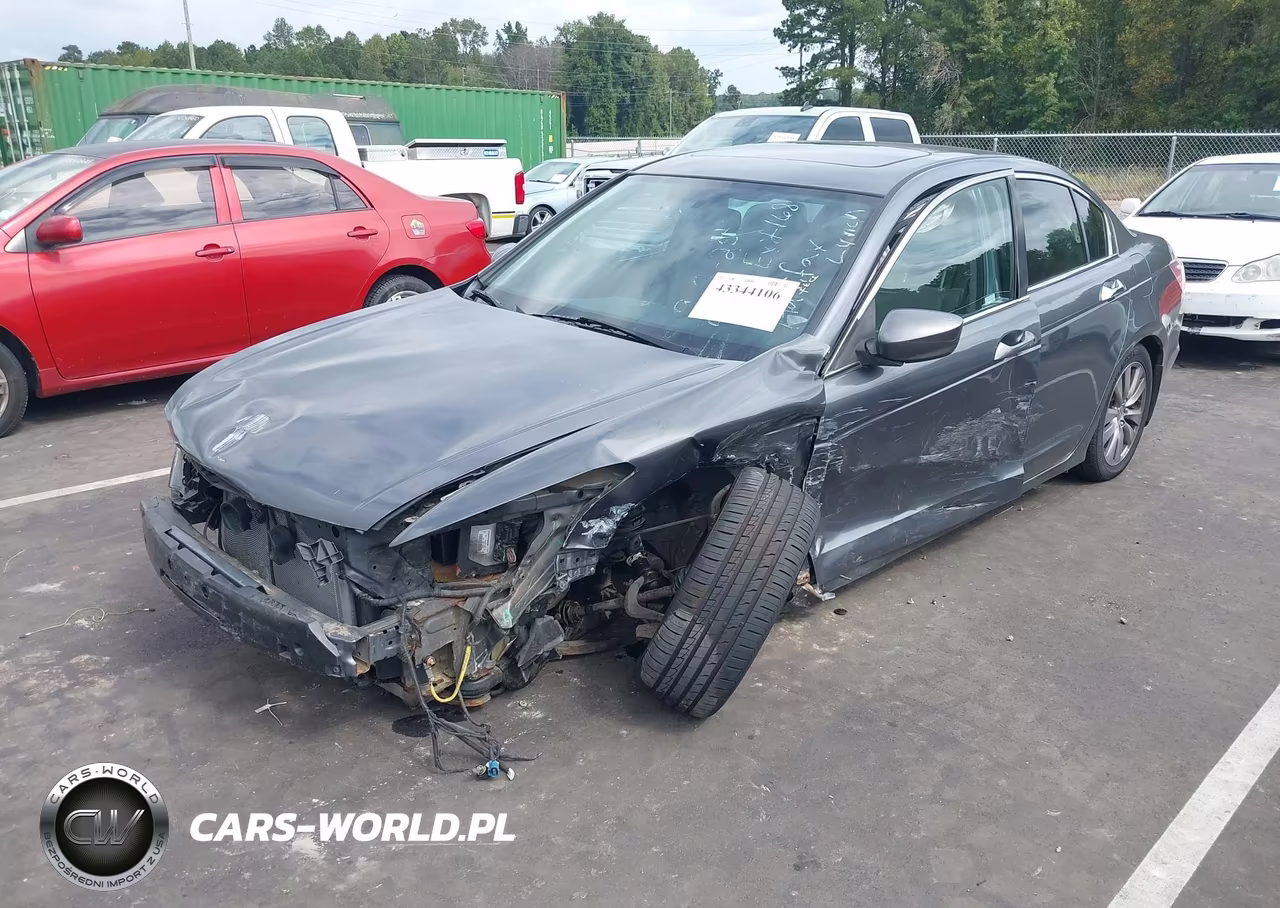 2012 Honda Accord 3.5 Ex-L VIN:1HGCP3F83CA018001 - 2