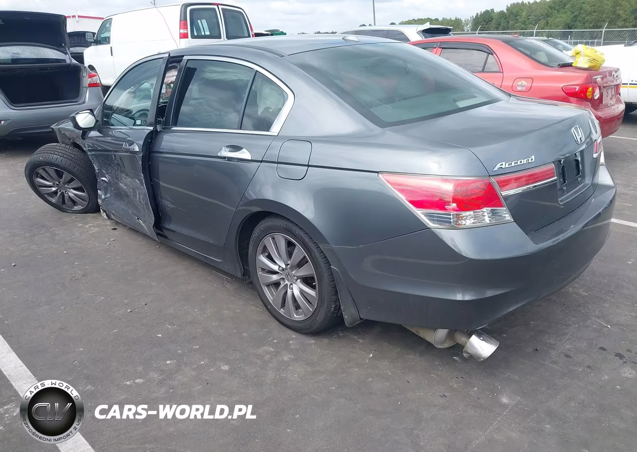 2012 Honda Accord 3.5 Ex-L VIN:1HGCP3F83CA018001 - 3
