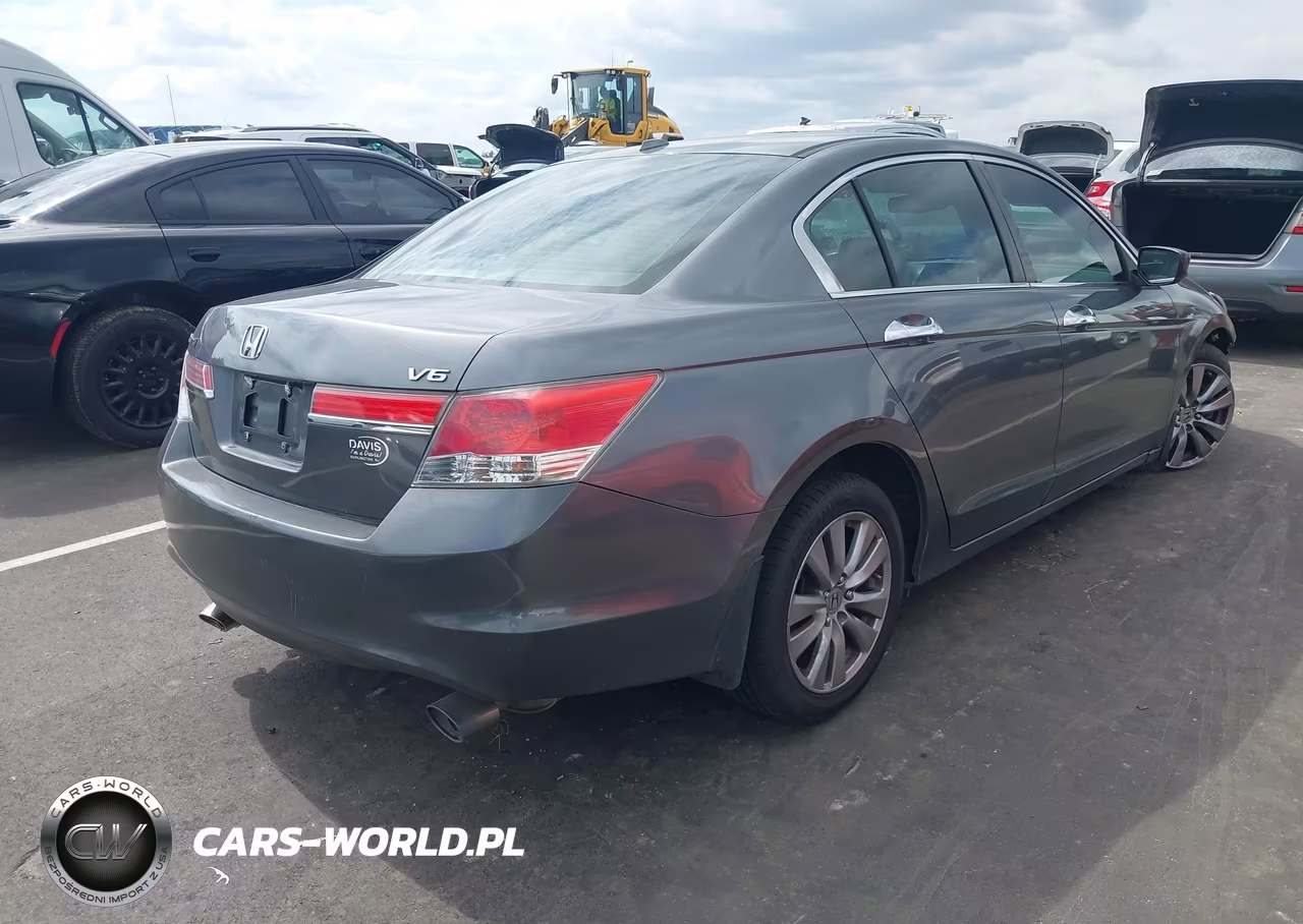 2012 Honda Accord 3.5 Ex-L VIN:1HGCP3F83CA018001 - 4
