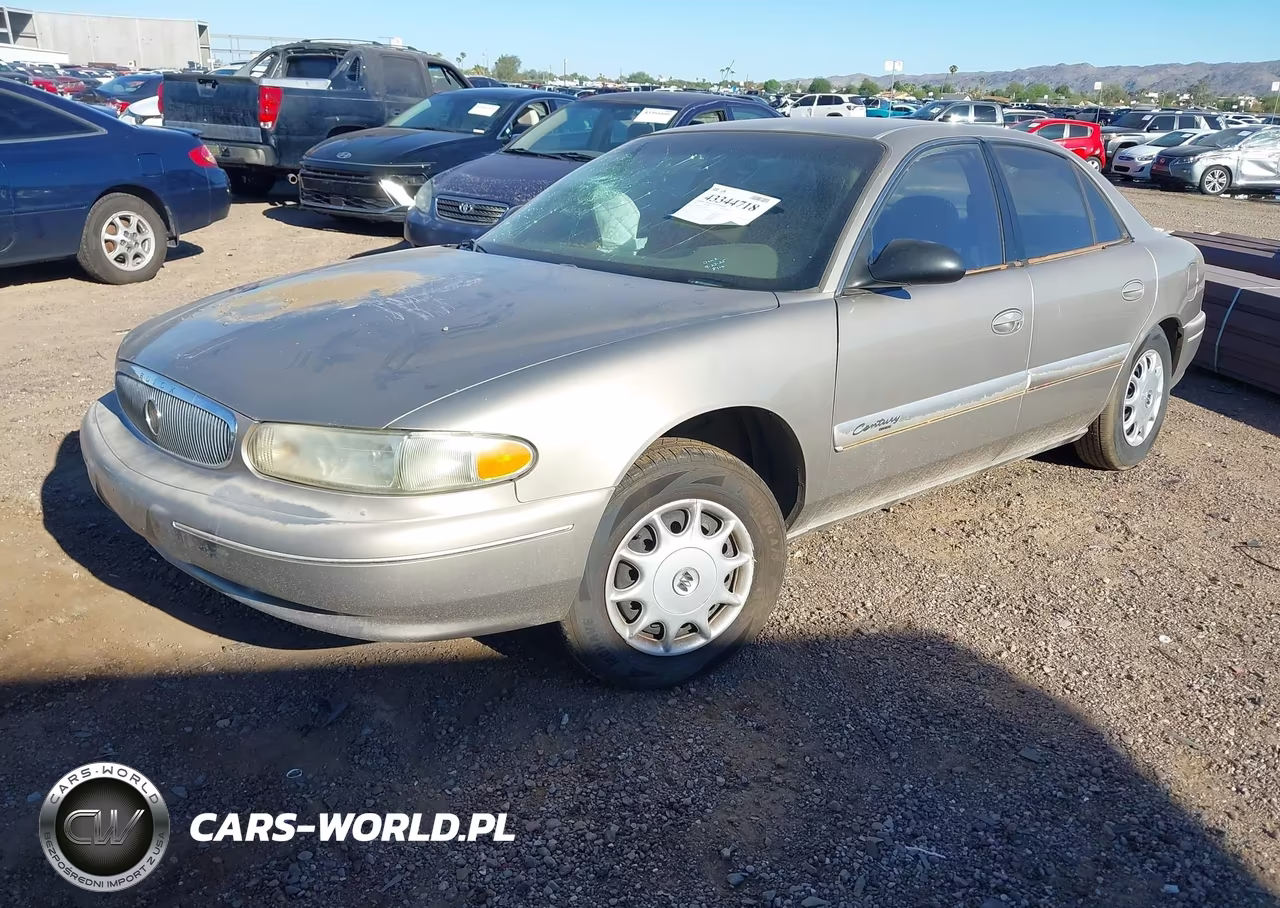 2001 Buick Century Custom VIN:2G4WS52J611224267 - 2