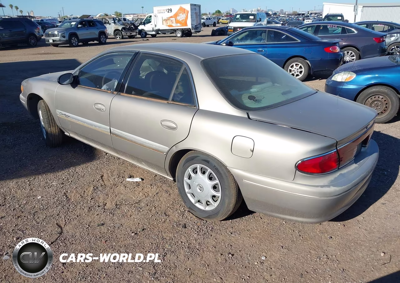 2001 Buick Century Custom VIN:2G4WS52J611224267 - 3