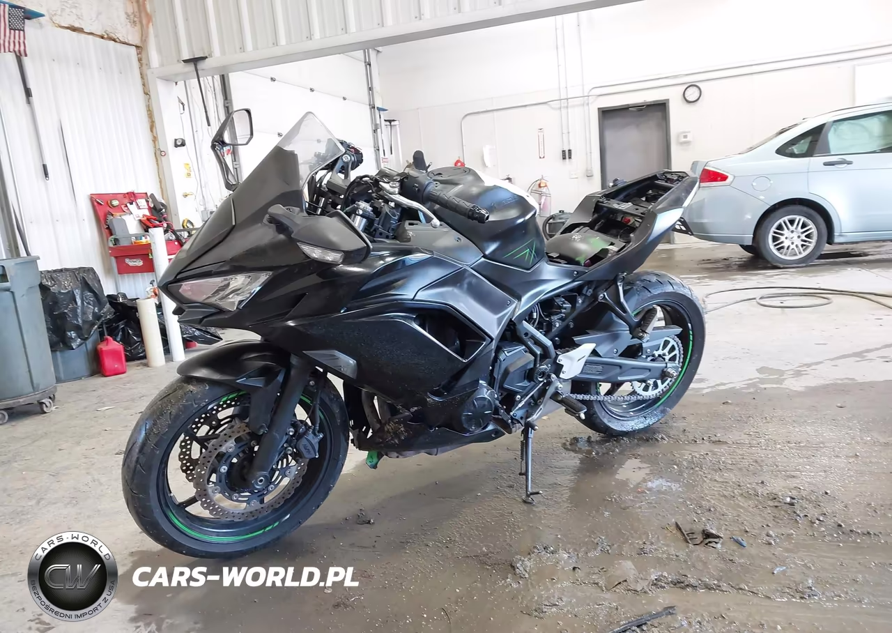 2023 Kawasaki Ex650 R VIN:ML5EXER18PDA90539 - 2
