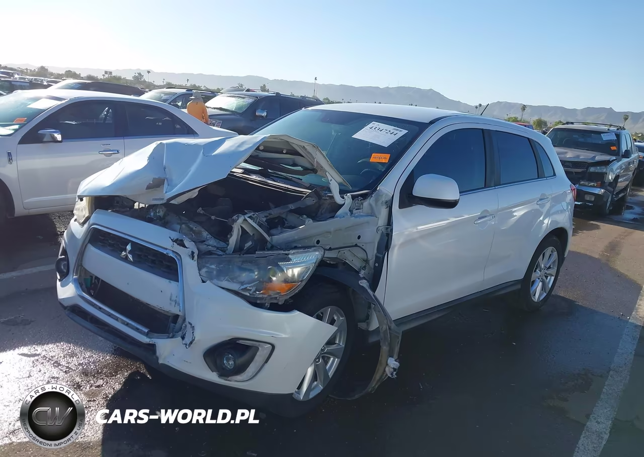2015 Mitsubishi Outlander Sport Se VIN:4A4AP4AUXFE009866 - 2