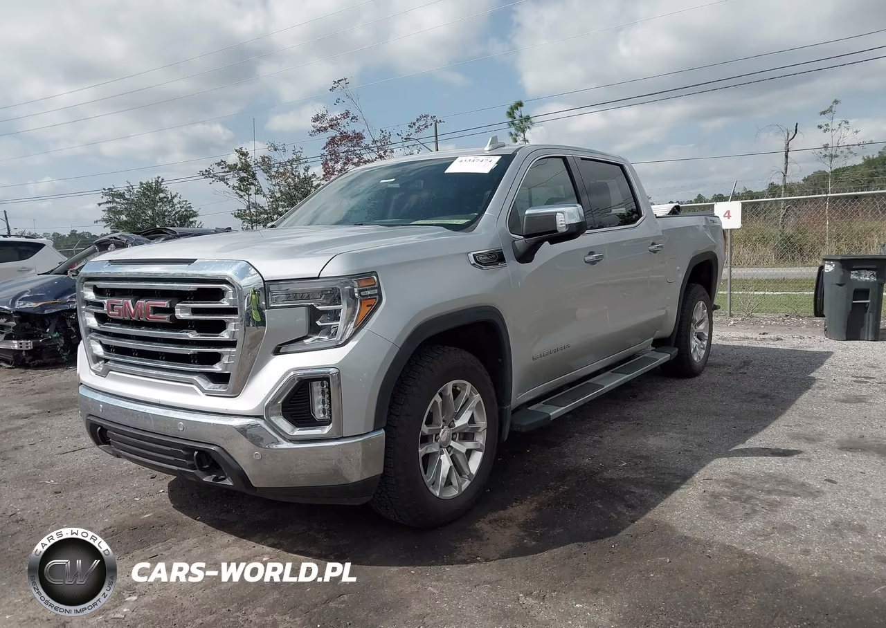 2019 GMC Sierra 1500 Slt VIN:3GTU9DED3KG101963 - 2