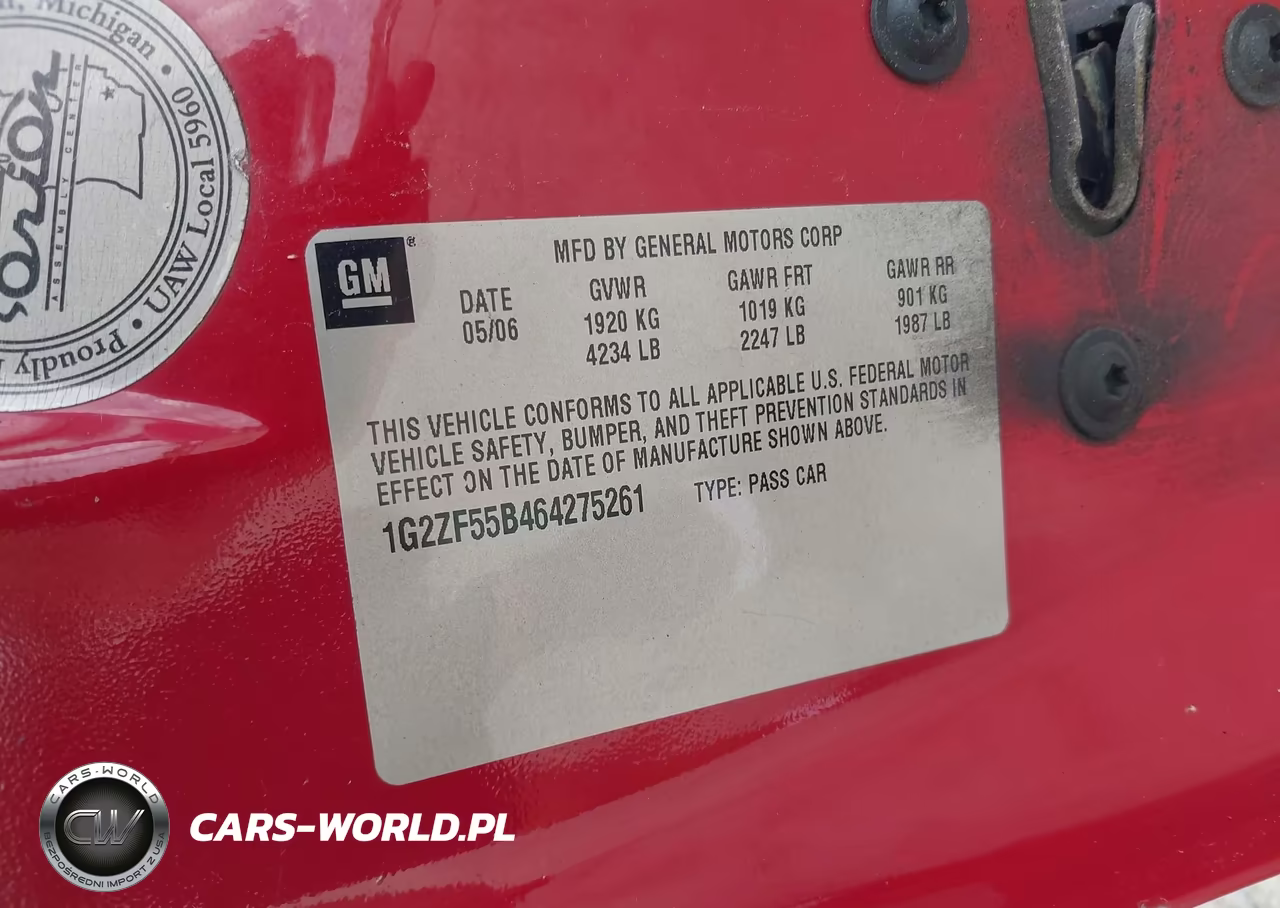 2006 Pontiac G6 VIN:1G2ZF55B464275261 - 9