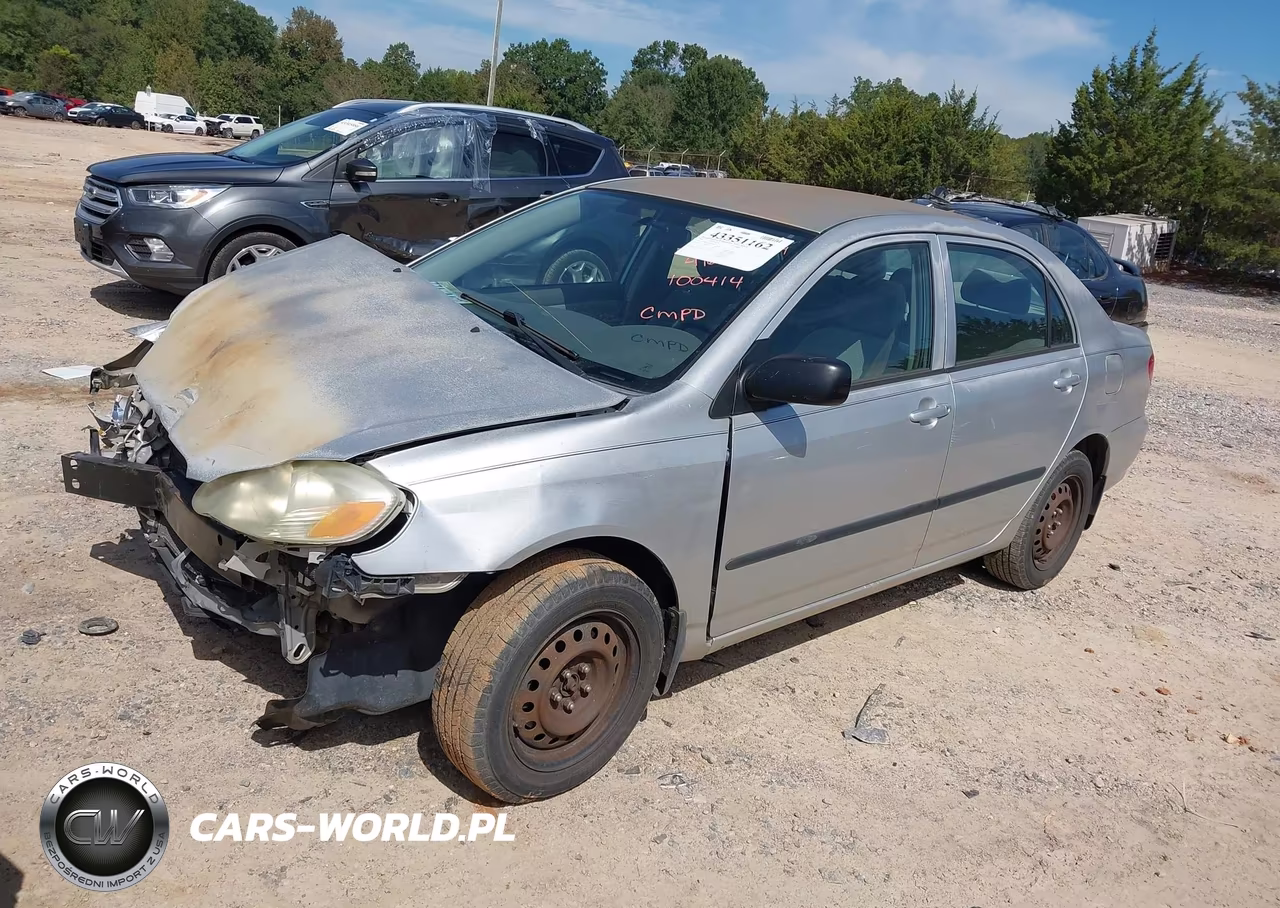 2007 Toyota Corolla Ce VIN:JTDBR32E670100414 - 2
