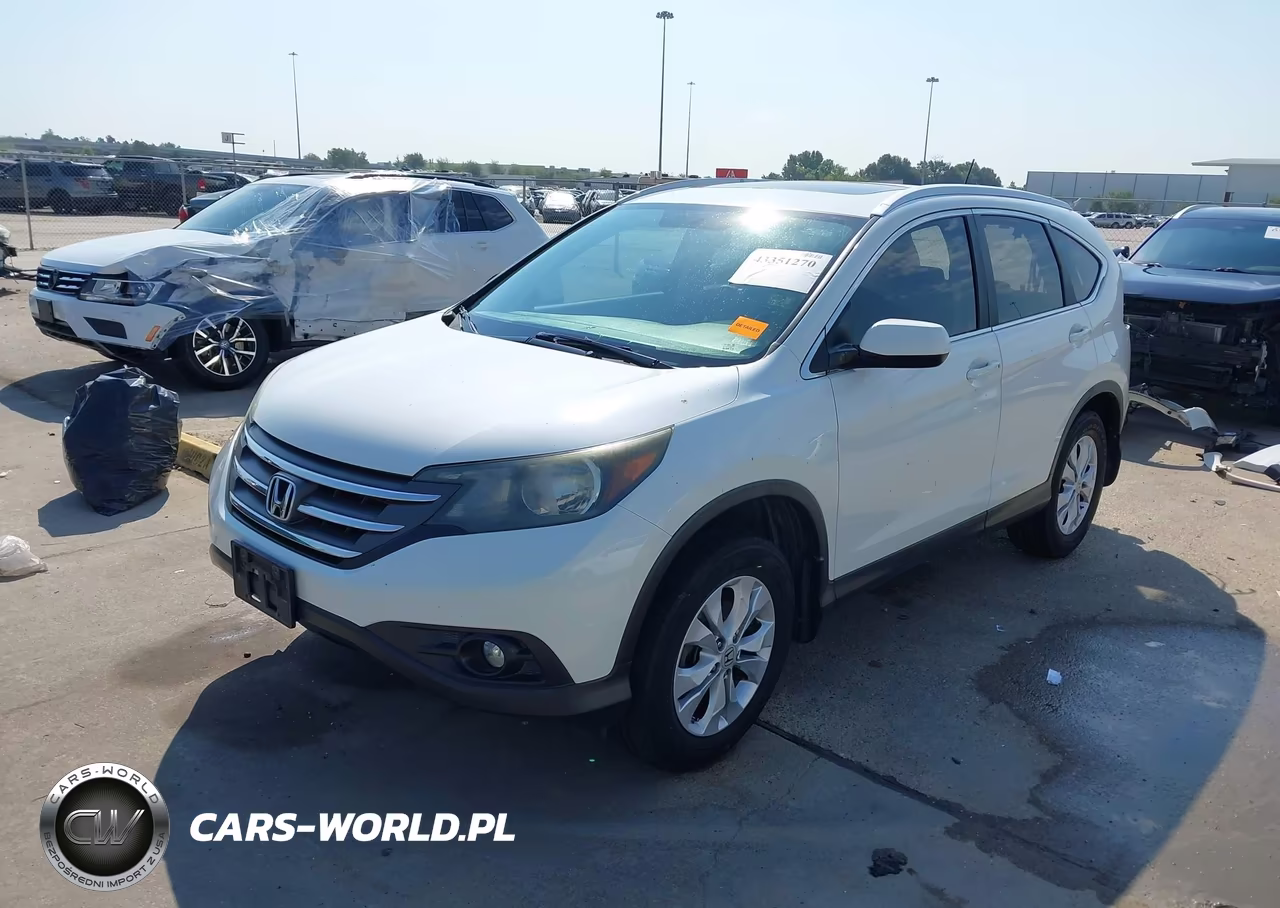 2013 Honda Cr-V Ex-L VIN:5J6RM3H7XDL019698 - 2